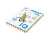Бумага IQ color 80г/м2, А4, 250л, 5 пастельных цветов (CR20, YE23, PI25, NG28, MB30) | OfficeDom.kz