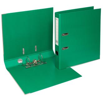 Папка-регистратор А4 с бок. карман, 50 мм, зеленый - Officedom (1)