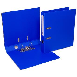 Папка-регистратор, А4, 50 мм, ПВХ/<wbr>ПВХ, синий, Forpus - Officedom (1)