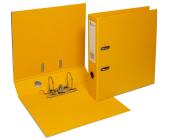 Папка-регистратор, А4, 70 мм, ПВХ/ПВХ, желтый, Forpus | OfficeDom.kz