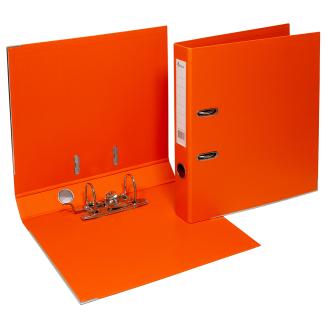 Папка-регистратор А4 с бок. карман, 50 мм,оранжевый - Officedom (1)