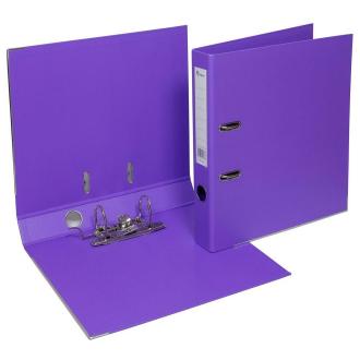 Папка-регистратор, А4, 50 мм, ПВХ/<wbr>ПВХ, фиолетовый, Forpus - Officedom (1)