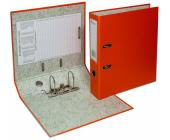 Папка-регистратор "Eco" А4 с бок. карманом, 70мм, оранжевый | OfficeDom.kz