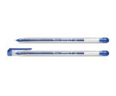 Ручка гелевая Forpus Effect, 0,5 мм, треугольный прозрачный корпус, синий | OfficeDom.kz