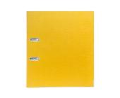 Папка-регистратор, А4, 75 мм, ПВХ/бумага, желтый, NoName | OfficeDom.kz