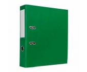 Папка-регистратор, А4, 75 мм, ПВХ/бумага, зеленый, NoName | OfficeDom.kz