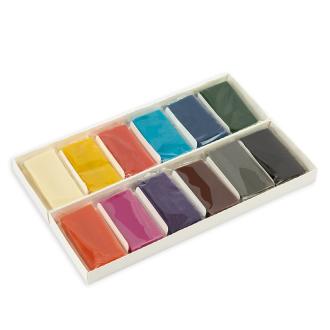 Пластилин растительный 12 цветов, 240г, в картонной упаковке, "РАСТИпласт" LRP-0112, Лео Расти - Officedom (2)