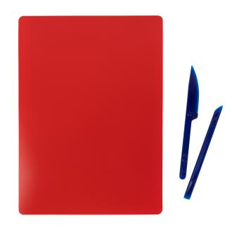Доска для лепки гибкая со стеками, A5, красный, Лео LPDS-A5 - Officedom (2)