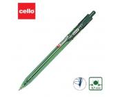 Ручка шариковая автом. Cello Quick, 0,7 мм , зеленый | OfficeDom.kz