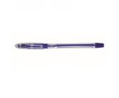 Ручка шариковая Cello Gripper 1, 0,5 мм, прозрачный корпус, синий | OfficeDom.kz