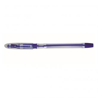 Ручка шариковая 0,5мм Gripper 1, синий, прозрачный корпус, Cello - Officedom (1)