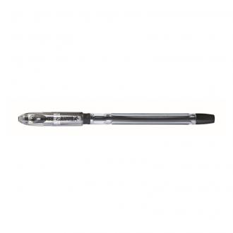 Ручка шариковая 0,5мм Gripper 1, черный, прозрачный корпус, Cello - Officedom (1)