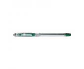 Ручка шариковая Cello Gripper 1, 0,5 мм, прозрачный корпус, зеленый | OfficeDom.kz