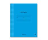 Тетрадь школьная 12 л., клетка, Классная, голубая, 12ТСК5_1_3_1, SVETOCH | OfficeDom.kz