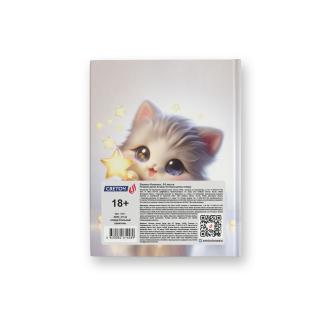 Бизнес-блокнот A6, 64 л., клетка, Замурчательный пушистик, ББ93, SVETOCH - Officedom (2)