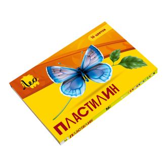 Пластилин классический 16 цветов, 320г, в картонной упаковке, LBMC-0116, Лео Ярко - Officedom (1)