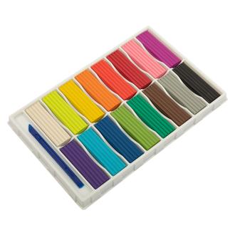Пластилин классический 16 цветов, 320г, в картонной упаковке, LBMC-0116, Лео Ярко - Officedom (2)