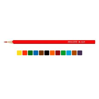 Карандаши цветные трехгранные, 12 цветов, LGCP-12, Лео Играй - Officedom (2)
