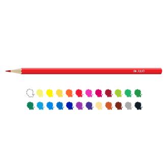 Карандаши цветные, 24 цвета, LBSCP-24, Лео Ярко - Officedom (2)