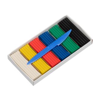 Пластилин классический 6 цветов, 120г, в картонной упаковке, LBMC-0106, Лео Ярко - Officedom (2)