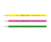 Набор простых карандашей, 3 шт, HB(ТМ), без ластика, заточенный, 3P-1545, ВКФ Neon way | OfficeDom.kz