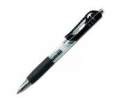 Ручка шариковая автом. "Berlingo Impulse", 0,5 мм, прозрачный корпус, черный | OfficeDom.kz