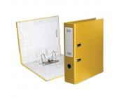 Папка-регистратор Forofis А4, 80 мм, ПВХ/бумага, желтый | OfficeDom.kz