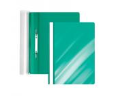 Папка-скоросшиватель, А4, 0,14/<wbr>0,18 мм, ПП, зеленый глянцевый, Forofis | OfficeDom.kz