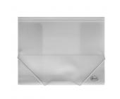 Папка для бумаг на эластичных резинках Forofis, А4, 0,45 мм, ПП, прозрачно-белый | OfficeDom.kz