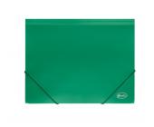 Папка-бокс для бумаг на эластичных резинках Forofis, А4, 0,60 мм, ширина 30 мм, пластик, зеленый | OfficeDom.kz