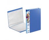 Папка файловая с 30 карманами, А4, 0,60/0,03 мм, ПВХ, синий, Forofis | OfficeDom.kz