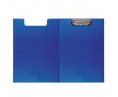 Папка-планшет с верхним прижимом Forofis А4 (31,7х22,5 см), ПВХ, синий | OfficeDom.kz
