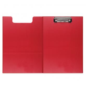 Папка-планшет с верхним прижимом, А4 (31,7х22,5 см), ПВХ, красный, Forofis - Officedom (2)