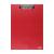Папка-планшет с верхним прижимом, А4 (31,7х22,5 см), ПВХ, красный, Forofis - Officedom (1)