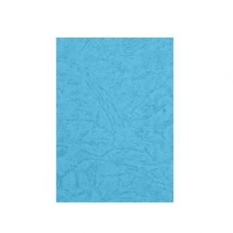 Обложка для переплета карт. А4, 230г/<wbr>м2, 100шт, "под кожу" синий, Forofis - Officedom (1)