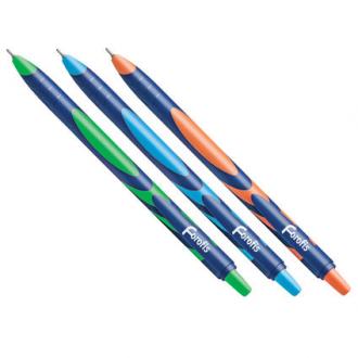 Ручка шариковая автом. Forofis "Sky", на масляной основе, 0,7 мм, корпус ассорти, синий - Officedom (1)