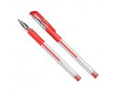 Ручка гелевая 0,5мм Office, красный Forofis | OfficeDom.kz