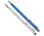 Ручка-стилус шариковая поворотная 0,7мм TOUCH, синий, корпус ассорти, Forofis | OfficeDom.kz