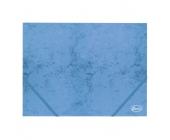 Папка для бумаг на эластичных резинках, А4, картон, 350 г/<wbr>м2, синий, Forofis | OfficeDom.kz