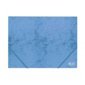 Папка для бумаг на эластичных резинках, А4, картон, 350 г/<wbr>м2, синий, Forofis - Officedom (1)