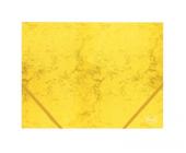 Папка для бумаг на эластичных резинках, А4, картон, 350 г/м2, желтый, Forofis | OfficeDom.kz