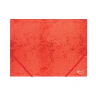 Папка для бумаг на эластичных резинках, А4, картон, 350 г/<wbr>м2, красный, Forofis - Officedom (1)