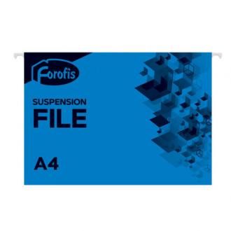 Папка подвесная А4, синий, картон 200 г/<wbr>м2, Forofis - Officedom (1)