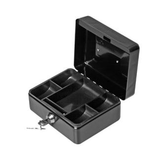 Ящик для денег металлический, 12x9x6см, черный, Forofis - Officedom (1)