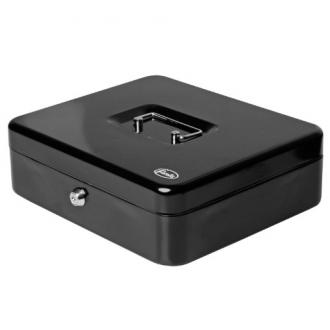 Ящик для денег металлический, 30x24x9см, черный, Forofis - Officedom (2)