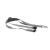 Шнурок для бейджа с металлическим карабином, 45см, ширина 2см, черный, Forofis - Officedom (3)