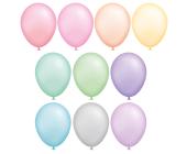 Набор воздушных шаров 25 см, 10 шт, 03-ассорти пастель, BOOMZEE BLS-25 | OfficeDom.kz