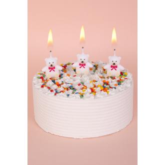 Набор свечей для торта, 3 шт, медведи, BOOMZEE BCD-29 - Officedom (2)