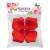 Лепестки роз декоративные 5x5 см, 100 шт, №04 красный, BOOMZEE BWL-01 - Officedom (1)