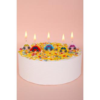 Набор свечей для торта, 5 шт, машинки, BOOMZEE BCD-31 - Officedom (2)
